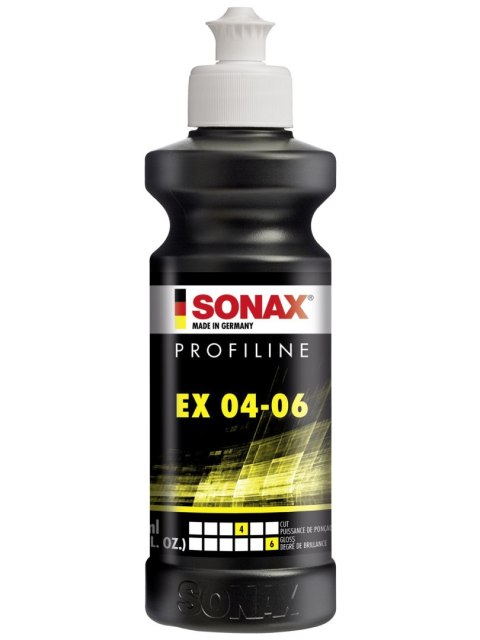 Sonax Profiline EX 04/06 250ml - WYKAŃCZAJĄCE PASTA POLERSKA