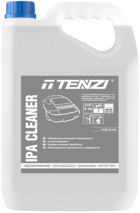 Tenzi IPA Cleaner 5L - ALKOHOL IZOPROPYLOWY, GOTOWY DO UŻYCIA