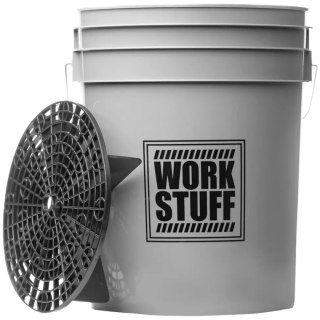 WORK STUFF Detailing Bucket Gray + Separator - WIADRO DO MYCIA