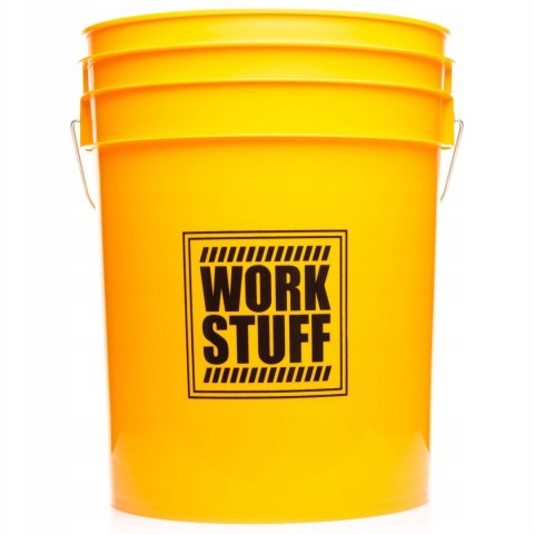 WORK STUFF Detailing Bucket Yellow - WASH wiadro