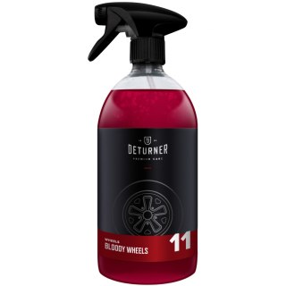 DETURNER Bloody Wheels 1L - Produkt do czyszczenia felg i lakieru samochodowego z zanieczyszczeń metalicznych