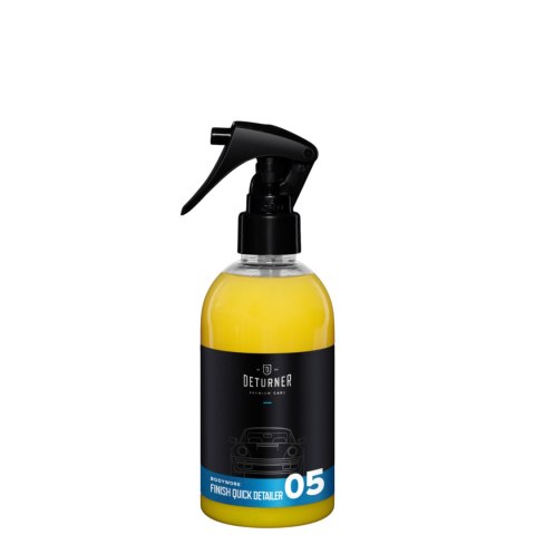 DETURNER Finish Quick Detailer 250 ml - ŚWIETNY EFEKT ŚLISKOŚCI I SZYBKIEGO ODPROWADZANIA WODY