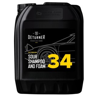 DETURNER Sour Shampoo & Foam 5L - SZAMPON DO ODTYKANIA POWŁOK ORAZ WOSKÓW