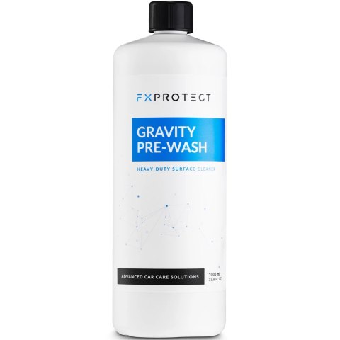 FXPROTECT Gravity Pre-Wash 1L - Wysoce skoncentrowany, alkaliczny preparat do mycia wstępnego pojazdów.