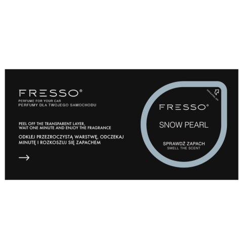 FRESSO Karta Zapachowa Snow Pearl