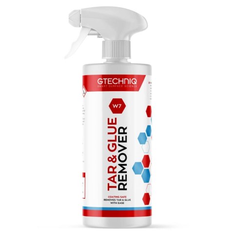 GTECHNIQ W7 Tar and Glue 500 ml - USUWANIE RESZTEK ASFALTU I KLEJU Z DREWNA, LAKIERU