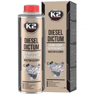 K2 Diesel Dictum 500 ml - Środek do czyszczenia wtryskiwaczy