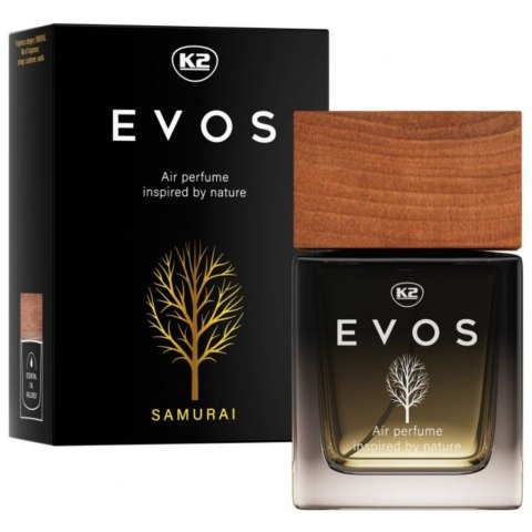 K2 EVOS Samurai 50 ml - ELEGANCKIE PERFUMY DO SAMOCHODU