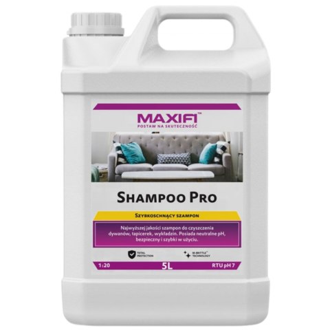 MAXIFI Shampoo Pro 5L - SZAMPON DO PRANIA TAPICERKI