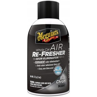 Meguiars Air Re-fresher Black Chrome - Eliminator zapachów