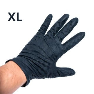 Rękawice dla detailera HAND ARMOR - nitrylowe CZARNE XL 100 szt.