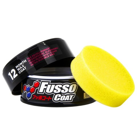 SOFT99 FUSSO COAT 12 MONTHS DARK WAX 200G - SYNTETYCZNY WOSK DO 12 MIESIĘCY