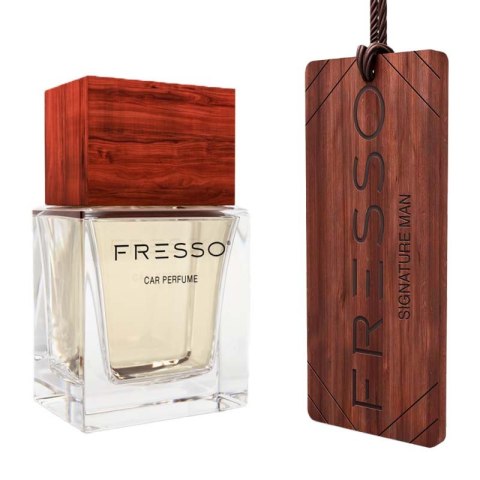 Zestaw FRESSO Signature Man - Zapach 50 ml + Zawieszka