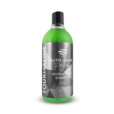 AUTO GRAPH TOURMALINE Neutral Foam Shampoo Green 750 ml - NEUTRALNY SZAMPON