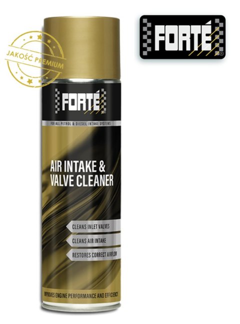 Forté Air Intake & Valve Cleaner. Czyszczenie pierścieni kolektora i zaworów ssących