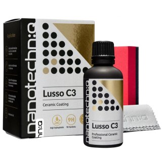 NANOTECHNIQ LUSSO C3 50 ml - POWŁOKA CERAMICZNA 9H, 3 LETNIA