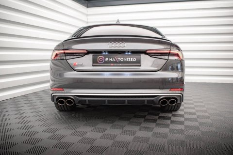 Dokładka Tylna Audi S5 F5 Coupe / Sportback - Gloss Black