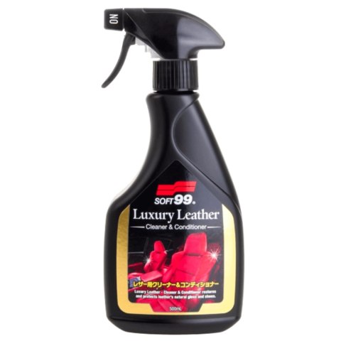 SOFT99 Luxury Leather 500 ml - Kompleksowy preparat do pielęgnacji tapicerki skórzanej