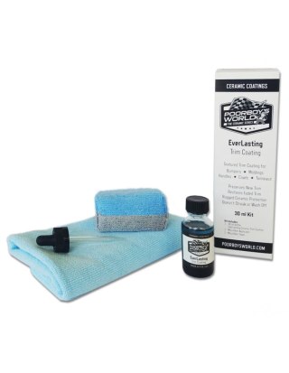 POORBOYS EVERLASTING CERAMIC TRIM COATING 30 ml KIT - POWŁOKA DO TWORZY NIELAKIEROWANYCH