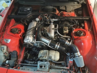 Porsche 924 2.0 EFI electronic injection