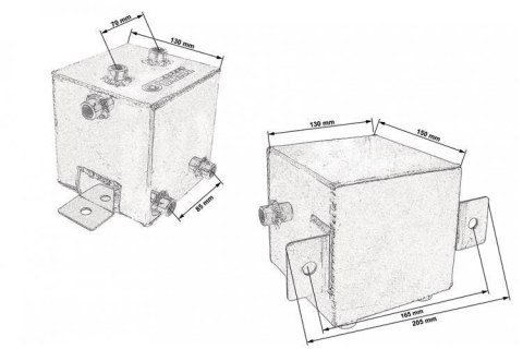 Zbiornik paliwa dodatkowy TurboWorks 2L