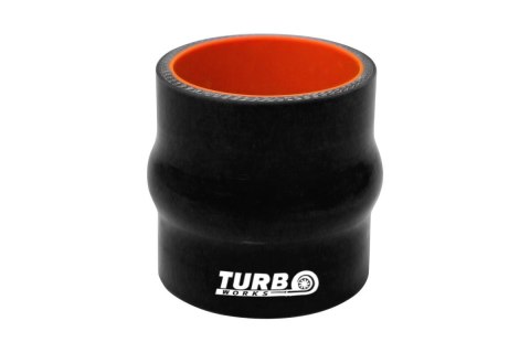 Łącznik antywibracyjny TurboWorks Pro Black 63mm