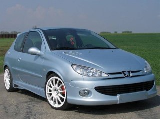 Dokładki Progów Peugeot 206 < AF >