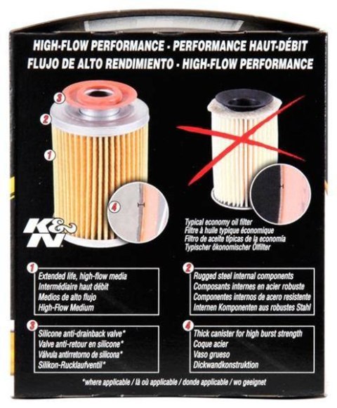 Filtr oleju K&N HP-2007