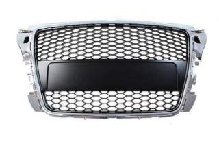 Grill Audi A3 8P Facelift RS-Style Chrome-Black