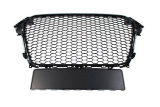 Grill Audi A4 B8 RS-Style Bright Black 12-15