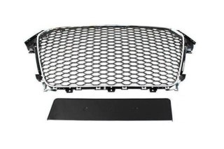 Grill Audi A4 B8 RS-Style Chrome-Black 12-15