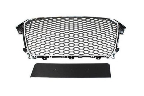 Grill Audi A4 B8 RS-Style Chrome-Black 12-15