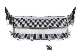 Grill Audi A5 8T RS-Style Chrome-Black 07-10 PDC