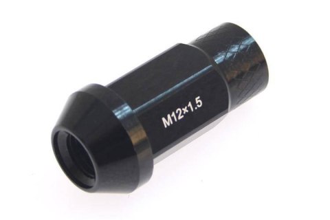 Nakrętki JBR 50mm M12 x1,25 Czarne Nakrętki JBR 50mm M12 x1,25 Czarne