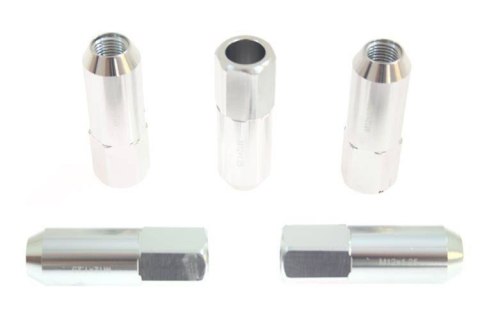 Nakrętki JBR 60mm M12 x1,25 Srebrne
