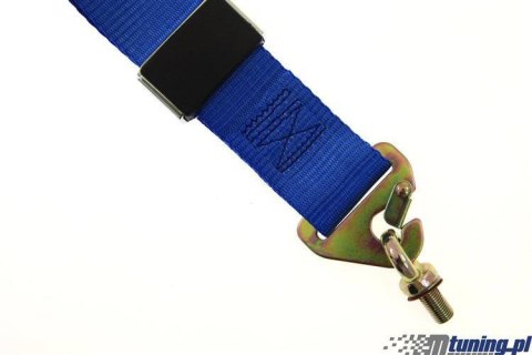 Pasy sportowe 4p 3" Niebieskie - Pro Sport