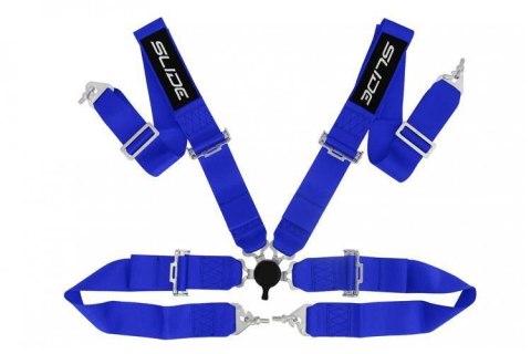 Pasy sportowe Slide Qucik 4p 3" Niebieskie Pasy sportowe Slide Qucik 4p 3" Niebieskie