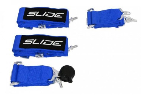 Pasy sportowe Slide Qucik 4p 3" Niebieskie Pasy sportowe Slide Qucik 4p 3" Niebieskie