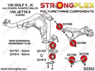 Tuleja belki tylnej 52mm