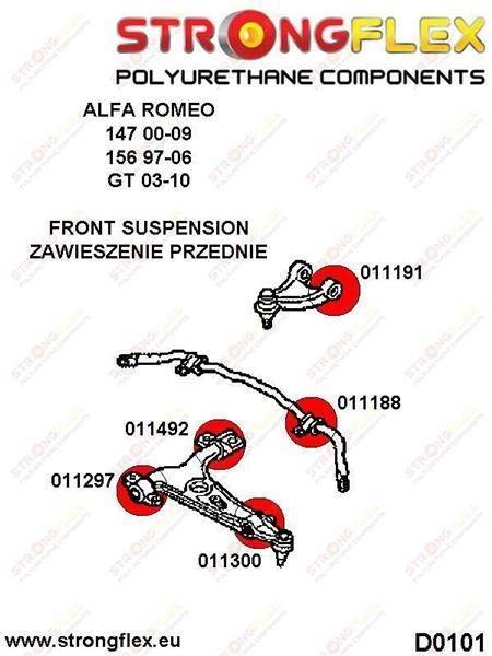 Tuleja wahacza przedniego dolnego zewnętrzna SPORT