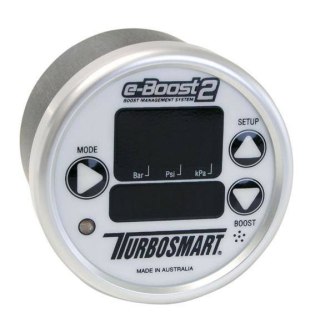 Electronic Boost Controller Turbosmart EBOOST2 60mm Biało-Srebrny