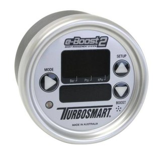 Electronic Boost Controller Turbosmart EBOOST2 66mm Srebrny