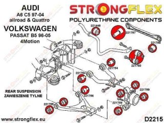 Tuleja łącznika stabilizatora tylnego SPORT