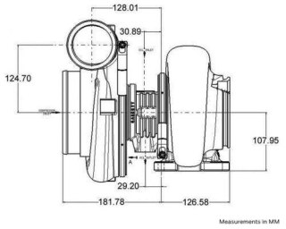 Turbosprężarka Garrett GTX5533R GEN II Super Core