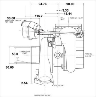 Turbosprężarka Garrett GT2554R