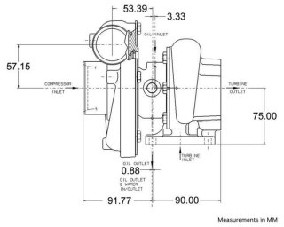 Turbosprężarka Garrett GT3071R Super Core