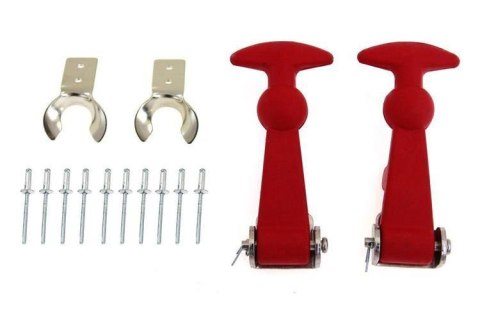 Zapinki klapy Red PRO