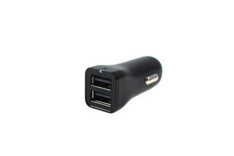 Ładowarka samochodowa 12-24V 2xUSB 2.4A Czarny Typ 1