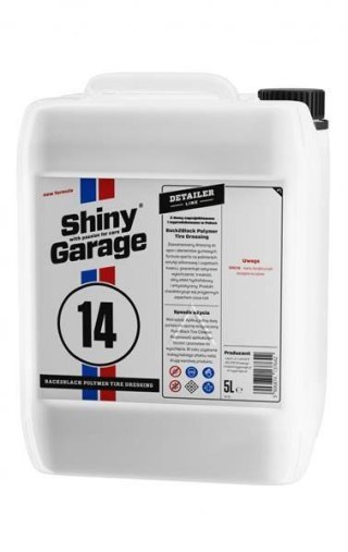 Shiny Garage Back2Black Polymer Tire Dressing 5L (Dressing do opon)