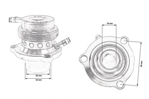 Blow Off TurboWorks Audi A1 A3 VW Golf MK6 MK5 Polo 1.4T EA111